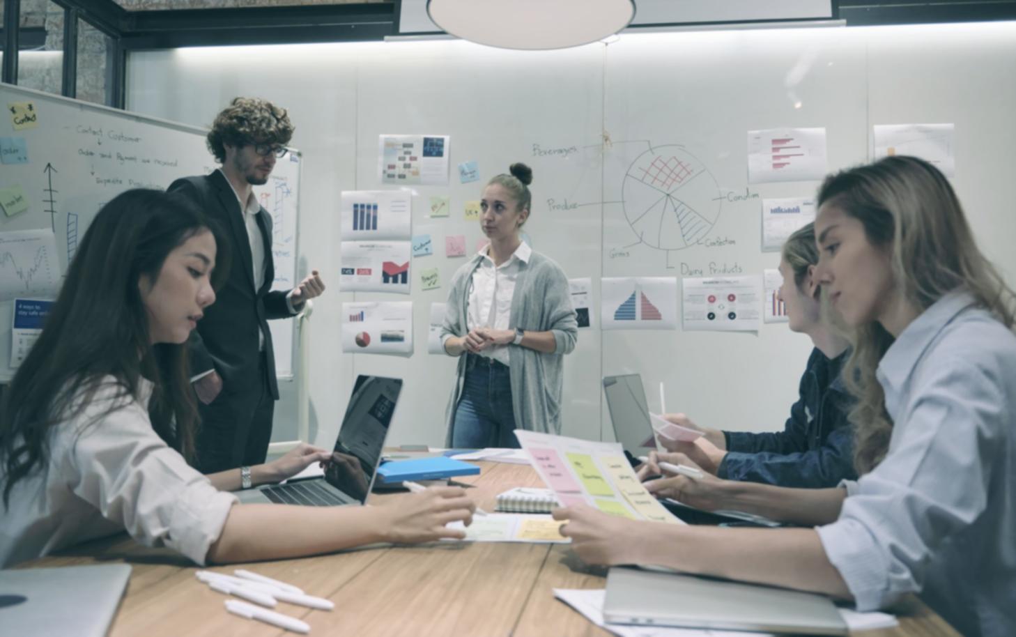 SEO workspace showing strategy development